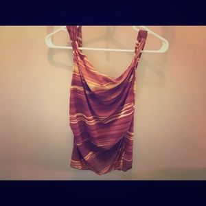 Nine West asymmetrical tank top